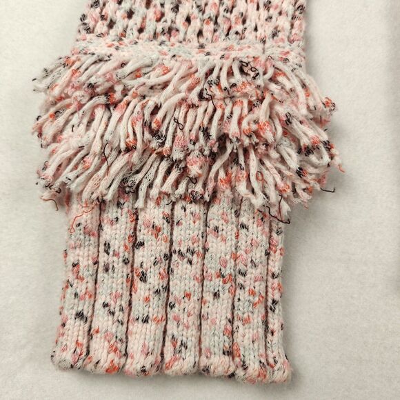 Club Monaco Open Knit Fringe Sleeves Speckled Sweater Size S Cozy Softgirl - Picture 7 of 10